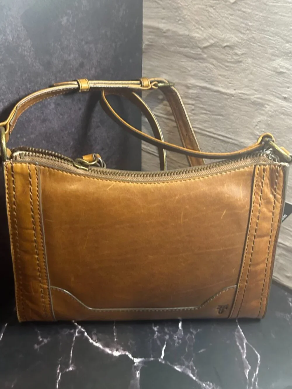 FRYE MELISSA ZIP CROSSBODY